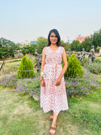 Floral Print Cotton Dress